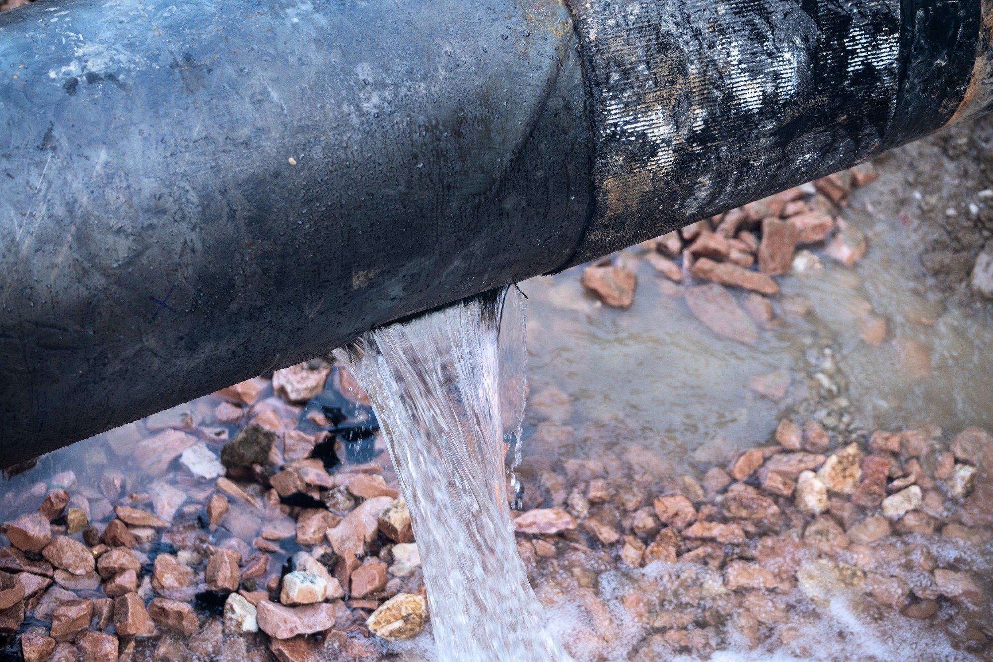 Camisano: rottura nella condotta consortile, ripar