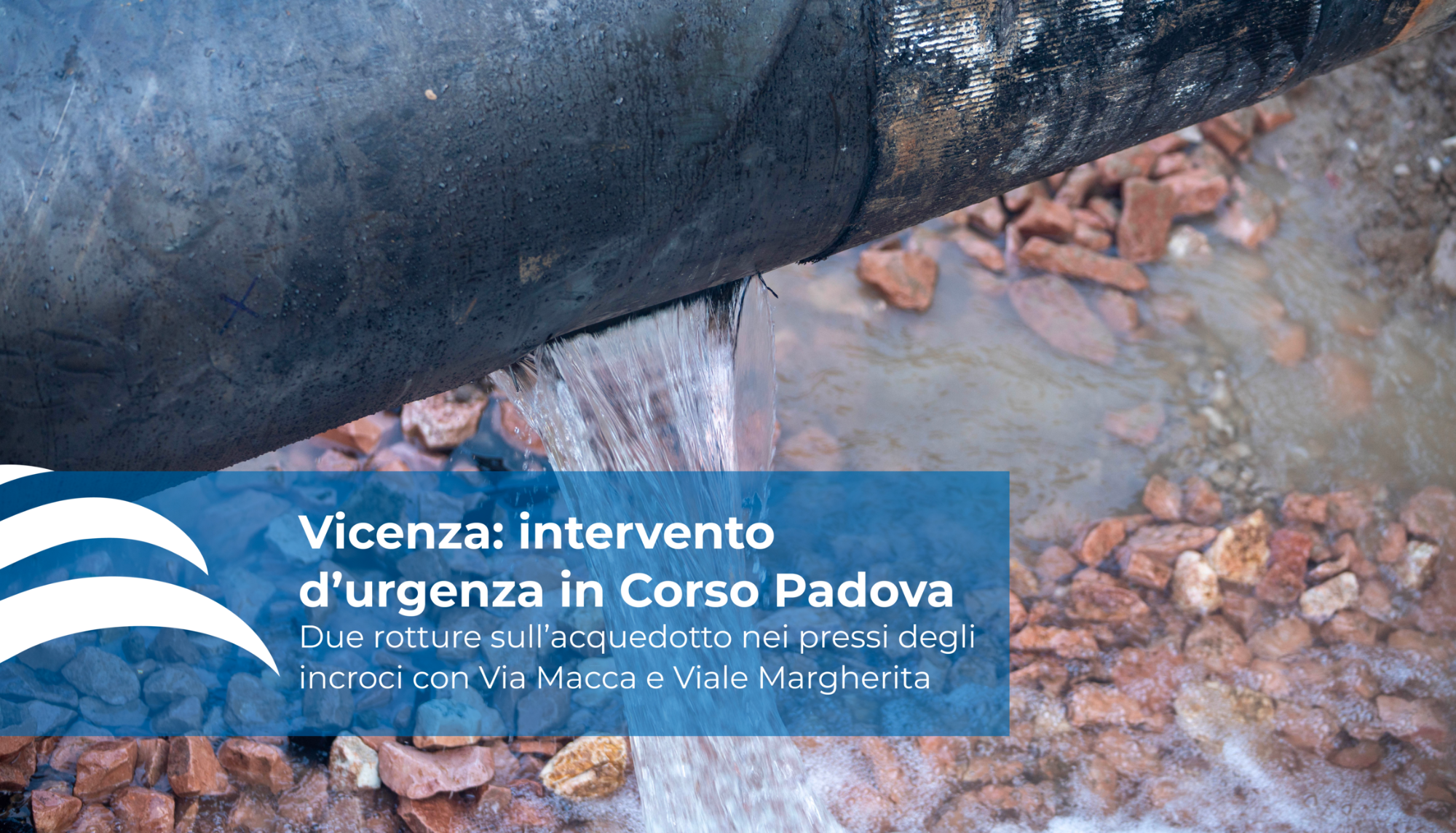 Vicenza: Viacqua all'opera in Corso Padova