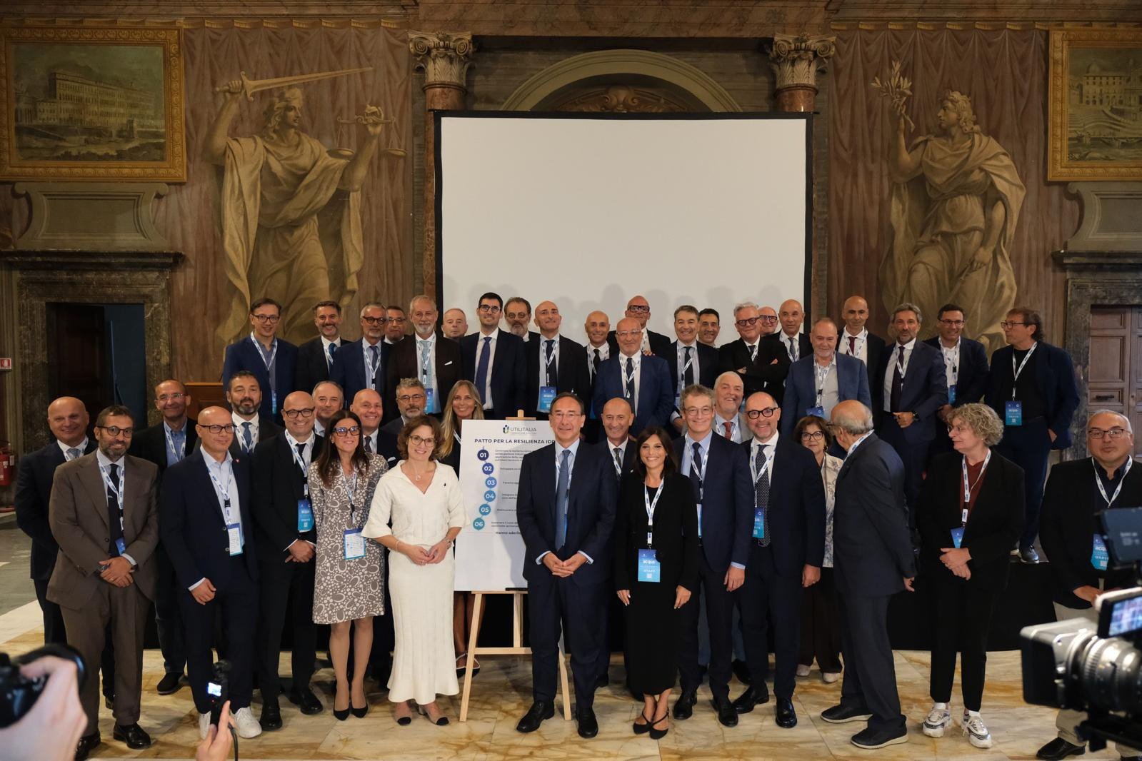 Patto Utilitalia per la resilienza idrica