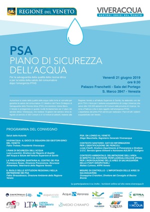 Convegno Piano Sicurezza dell'Acqua