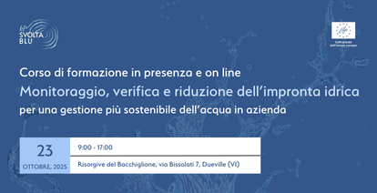 Gestione sostenibile dell’acqua: un’opportunità fo